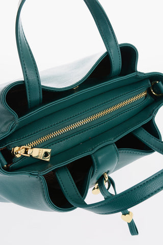 LOVE Eco-leather Handbag with Gold Charm