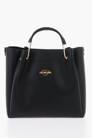 LOVE Borsa Tote in Pelle Vegan Con Logo Dorato
