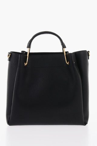 LOVE Borsa Tote in Pelle Vegan Con Logo Dorato