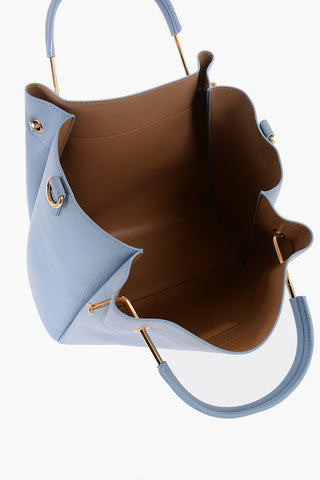 LOVE Faux Leather Tote Bag with Removable Shoulder Strap