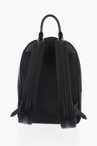 LOVE Nylon Backpack with Metal Safety Closure
