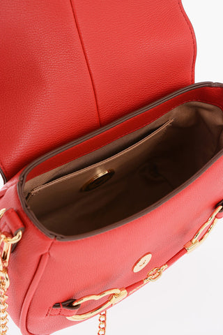 LOVE Borsa a Tracolla BIG HEARTBIT in Ecopelle con Morsetti Dorati
