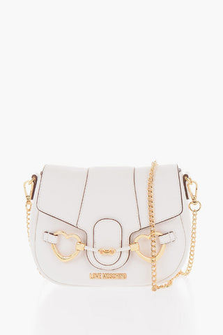 LOVE Borsa a Tracolla BIG HEARTBIT in Ecopelle con Morsetti Dorati