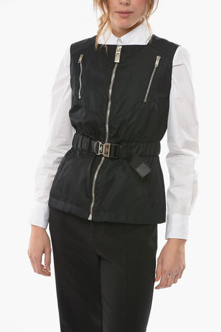 Tech Textile Top with Safety Belt