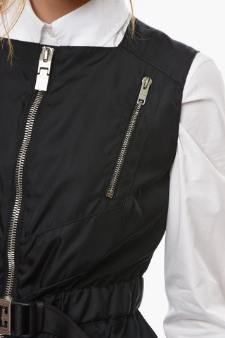 Tech Textile Top with Safety Belt