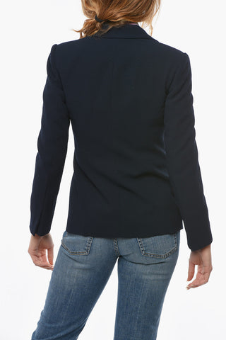 EMPORIO Blazer 1 Bottone in Tessuto Jacquard