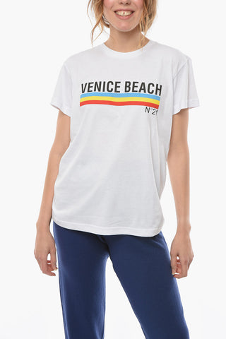 Crewneck VENICE BEACH Printed T-shirt
