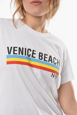 Crewneck VENICE BEACH Printed T-shirt