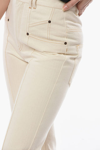 Jeans LIROKAE a Gamba Diritta con Motivo Herringbone