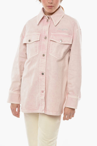 Utility Pocket FRESH PEACH Denim Jacket