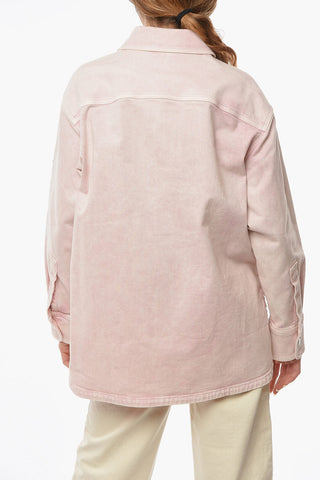 Utility Pocket FRESH PEACH Denim Jacket