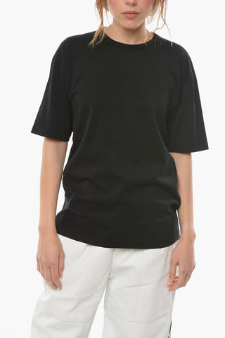 Crewneck SANDRA STANDARD T-shirt With Laces