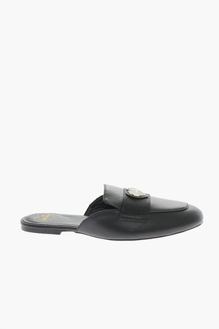 LOVE Sabot in Pelle con Cuore Smaltato