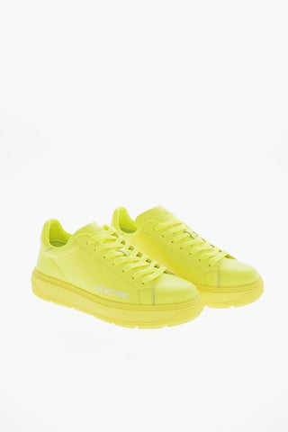 LOVE Sneakers Fluo in Pelle