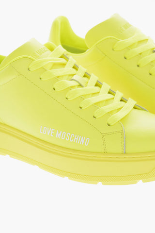 LOVE Sneakers Fluo in Pelle