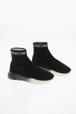 LOVE Gradient Sole Sock Sneakers