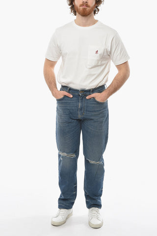 Distressed Baggy Fit Jeans 18cm