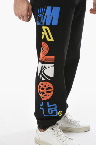 Joggers con  Stampe in Rilievo Laterali