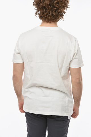 Breast Pocket ONE POINT Crew-Neck T-shirt