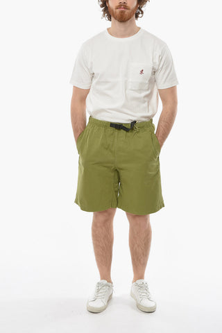 Cotton Shorts with Industrial Belt