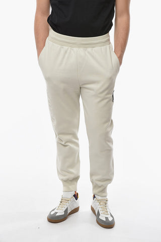 SAMULE ROSS Joggers In Misto Cotone con Elastico in Vita