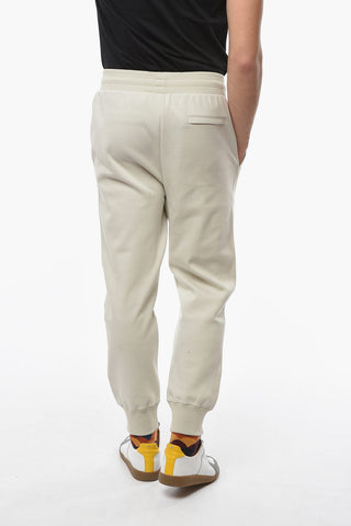 SAMULE ROSS Joggers In Misto Cotone con Elastico in Vita