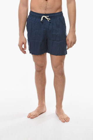 Linen Swim Shorts
