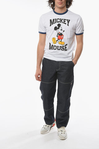 DISNEY Mickey Mouse Printed Crew-neck T-Shirt
