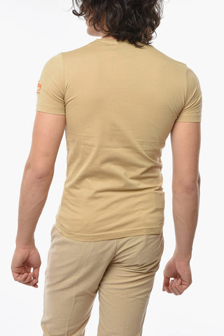 PEANUTS T-Shirt Girocollo in Cotone Stampata sul Fronte