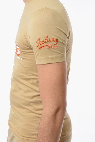 PEANUTS T-Shirt Girocollo in Cotone Stampata sul Fronte