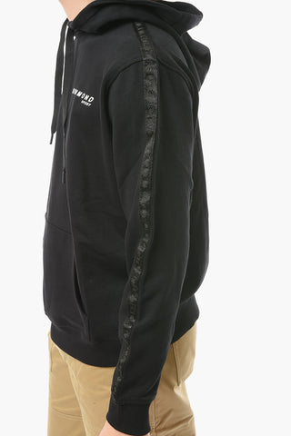SPORT Brushed Cotton SEKUI Hoodie with Contrasting Logo Print