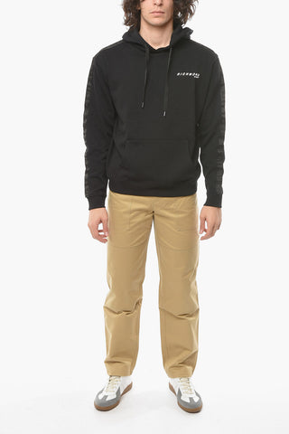 SPORT Brushed Cotton SEKUI Hoodie with Contrasting Logo Print