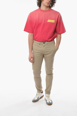 Stretch Cotton Slim Fit MIKE Chino Pants