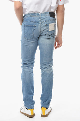 Light Washed Slim Fit THE EVERETT Jeans 19cm