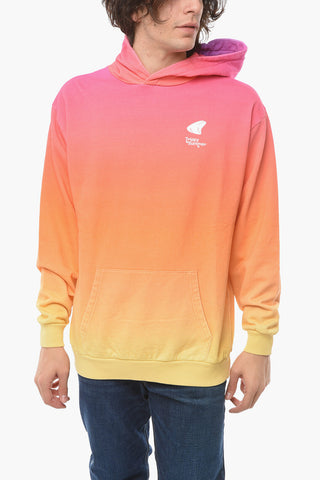 TRIPPY SUMMER Back Printed Gradient Hoodie
