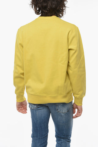 SAMUEL ROSS Logo Embossed Crew-neck Sweatshirt