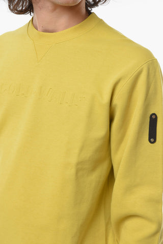 SAMUEL ROSS Logo Embossed Crew-neck Sweatshirt