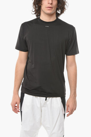 Logo Printed Solid Color T-Shirt