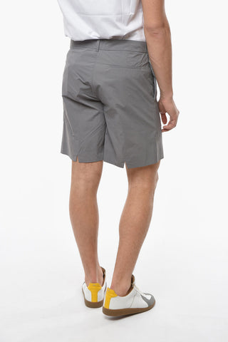 SAMUEL ROSS Belt Loops Stretch Nylon Shorts