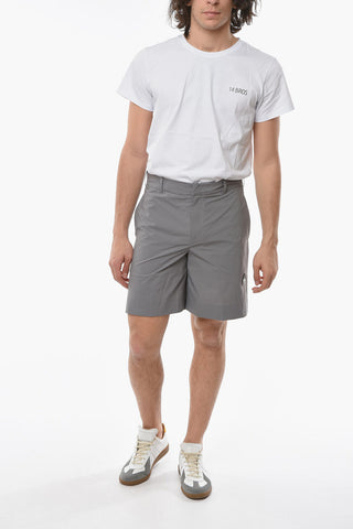 SAMUEL ROSS Belt Loops Stretch Nylon Shorts