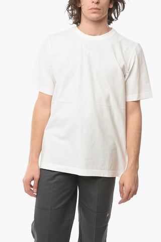 Y-3 YOHJI YAMAMOTO  Cotton Crew-Neck T-shirt