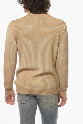 Cotton Crew-neck Sweater