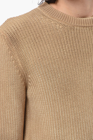 Cotton Crew-neck Sweater