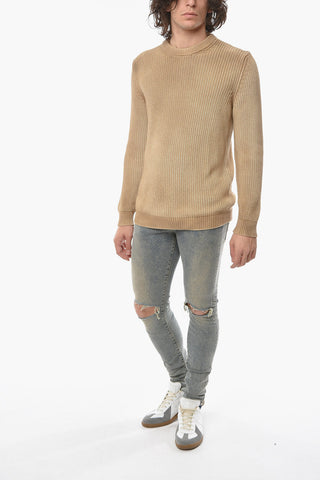 Cotton Crew-neck Sweater