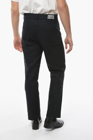 Jeans Regular Fit A Lavaggio Scuro 23,5cm