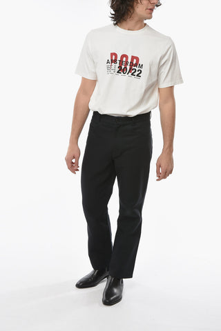 Jeans Regular Fit A Lavaggio Scuro 23,5cm
