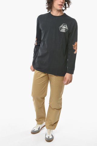 RHUJI RUDOLF DASSLER Printed Long Sleeve T-Shirt