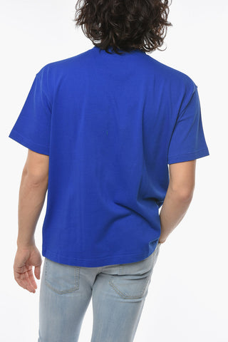 SAMUEL ROSS Logo Embossed Crew-Neck T-shirt