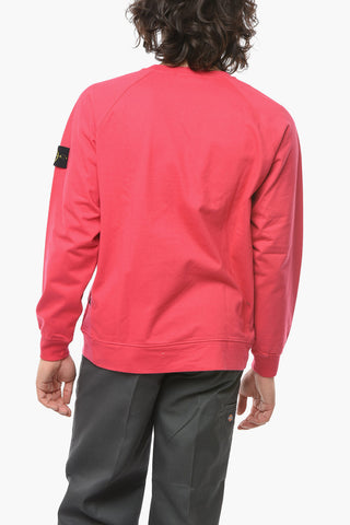 Logo Embroidered Crew-neck Sweatshirt