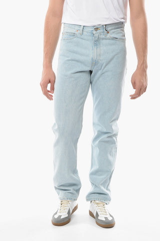 Light Washed Regular Fit Jeans 20cm